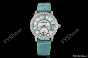 Blancpain - Ladybird Colors 35mm Blue SS/LE DIA/RMN White MOP BLSF A23J