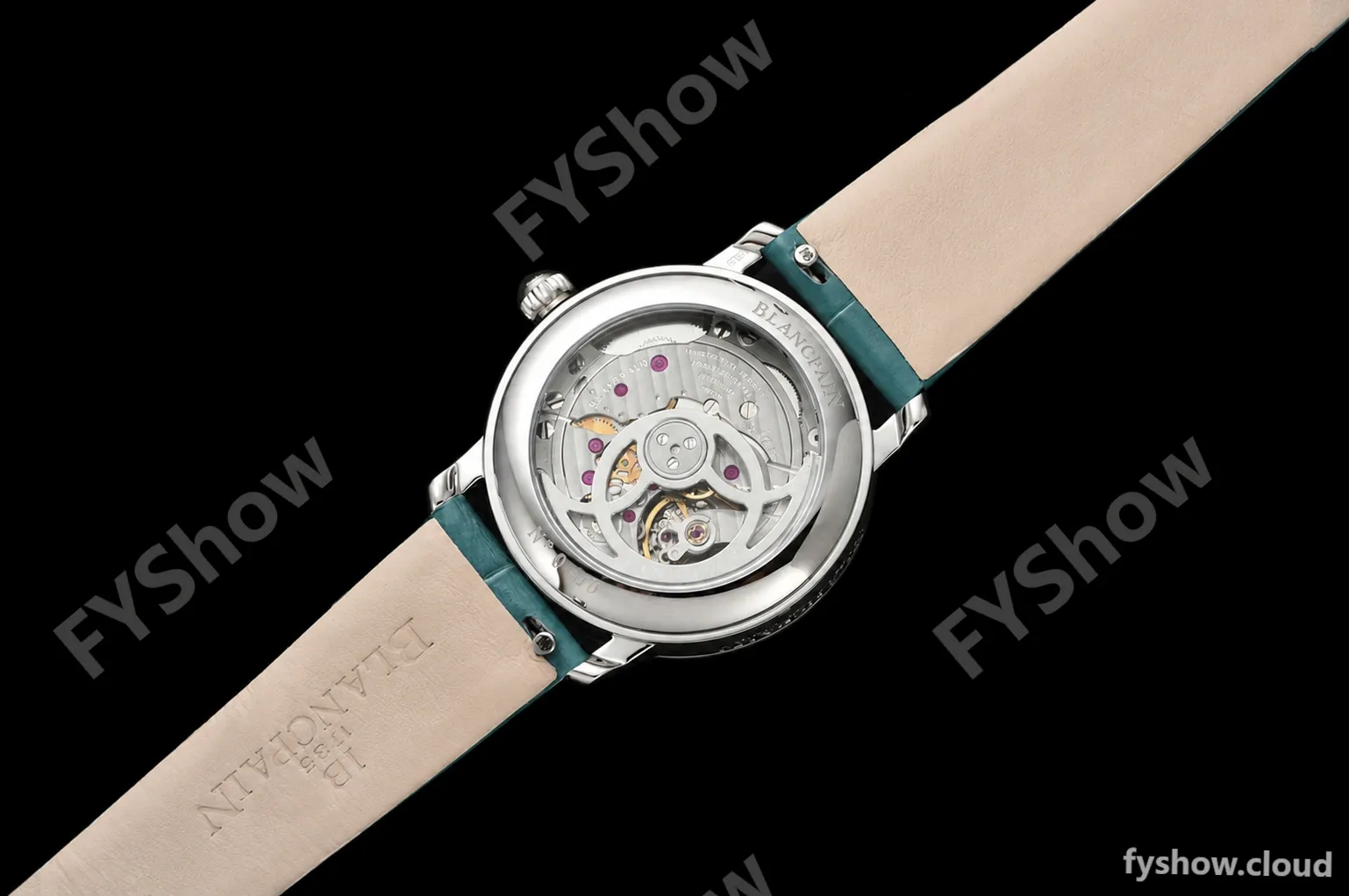 Blancpain - Ladybird Colors 35mm Blue SS/LE DIA/RMN White MOP BLSF A23J - Image 16