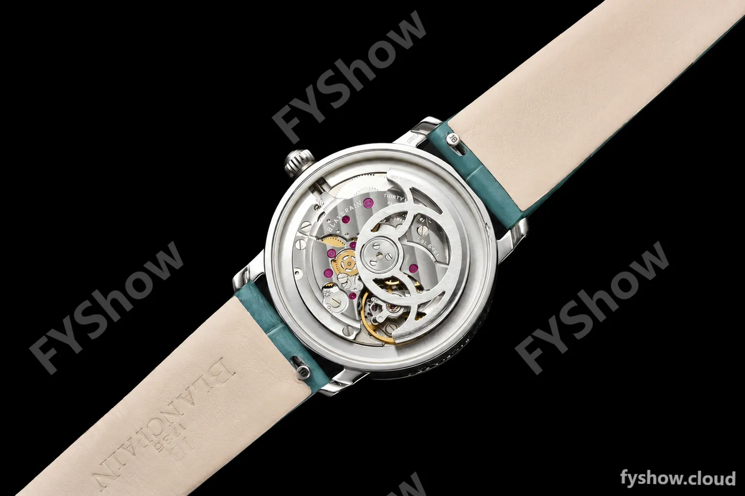 Blancpain - Ladybird Colors 35mm Blue SS/LE DIA/RMN White MOP BLSF A23J - Image 17