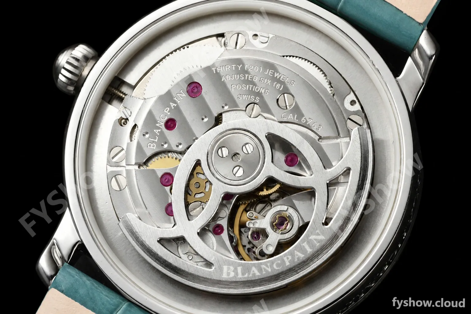 Blancpain - Ladybird Colors 35mm Blue SS/LE DIA/RMN White MOP BLSF A23J - Image 19