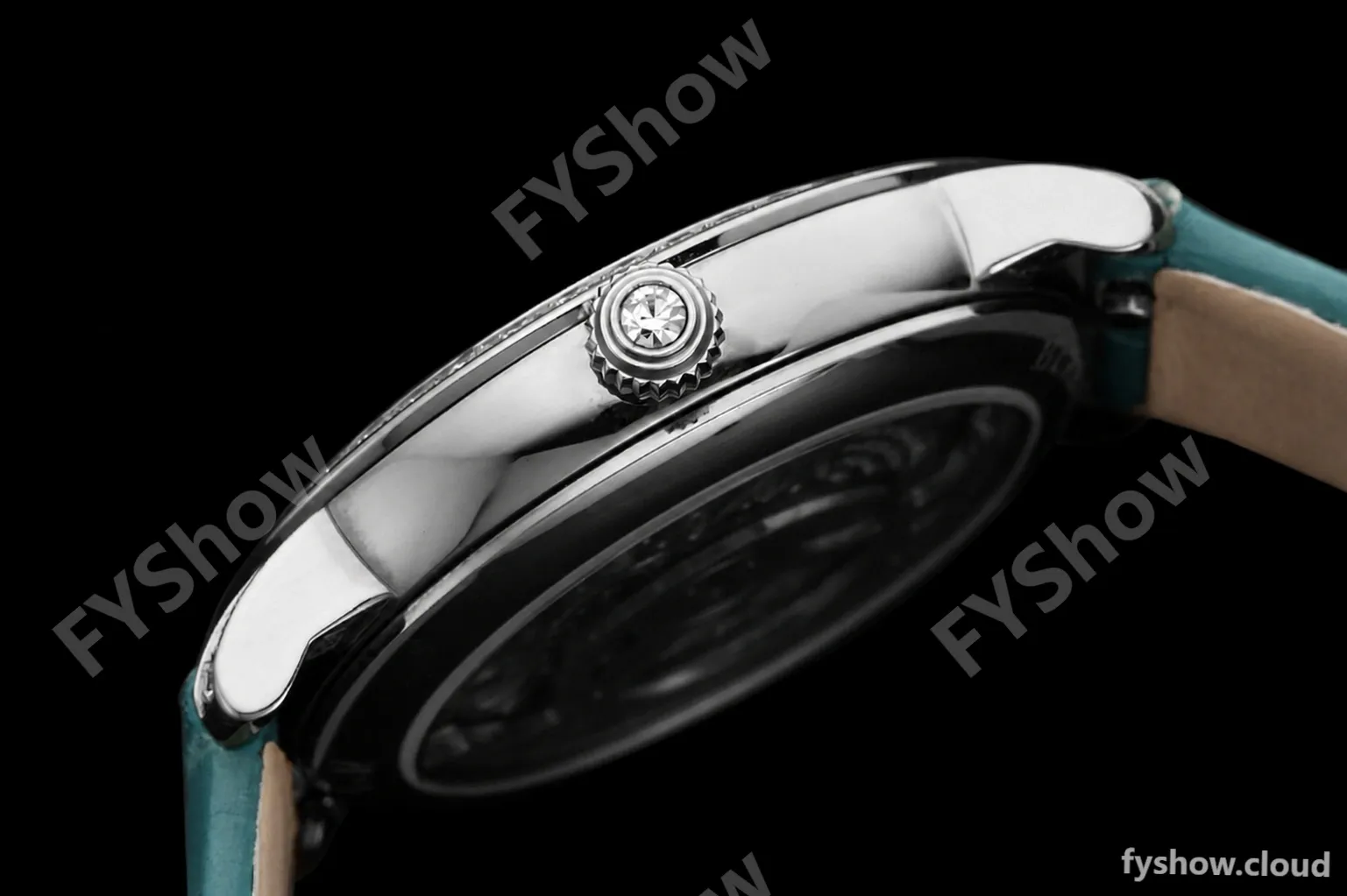 Blancpain - Ladybird Colors 35mm Blue SS/LE DIA/RMN White MOP BLSF A23J - Image 5