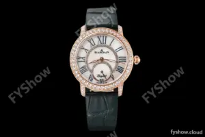 Blancpain - Ladybird Colors 35mm Peacock Green RG/LE DIA/RMN White MOP BLSF A23J