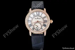 Blancpain - Ladybird Colors 35mm Navy RG/LE DIA/RMN White MOP BLSF A23J