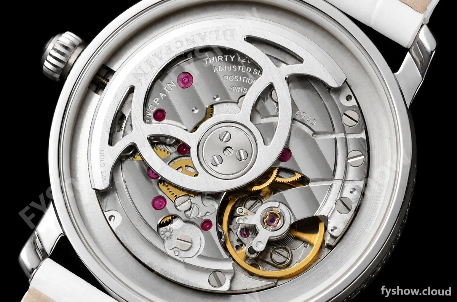 Blancpain - Ladybird Colors 35mm White SS/LE DIA/RMN White MOP BLSF A23J - Image 18