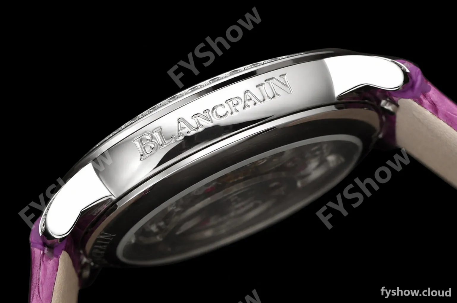 Blancpain - Ladybird Colors 35mm Purple SS/LE DIA/RMN White MOP BLSF A23J - Image 16
