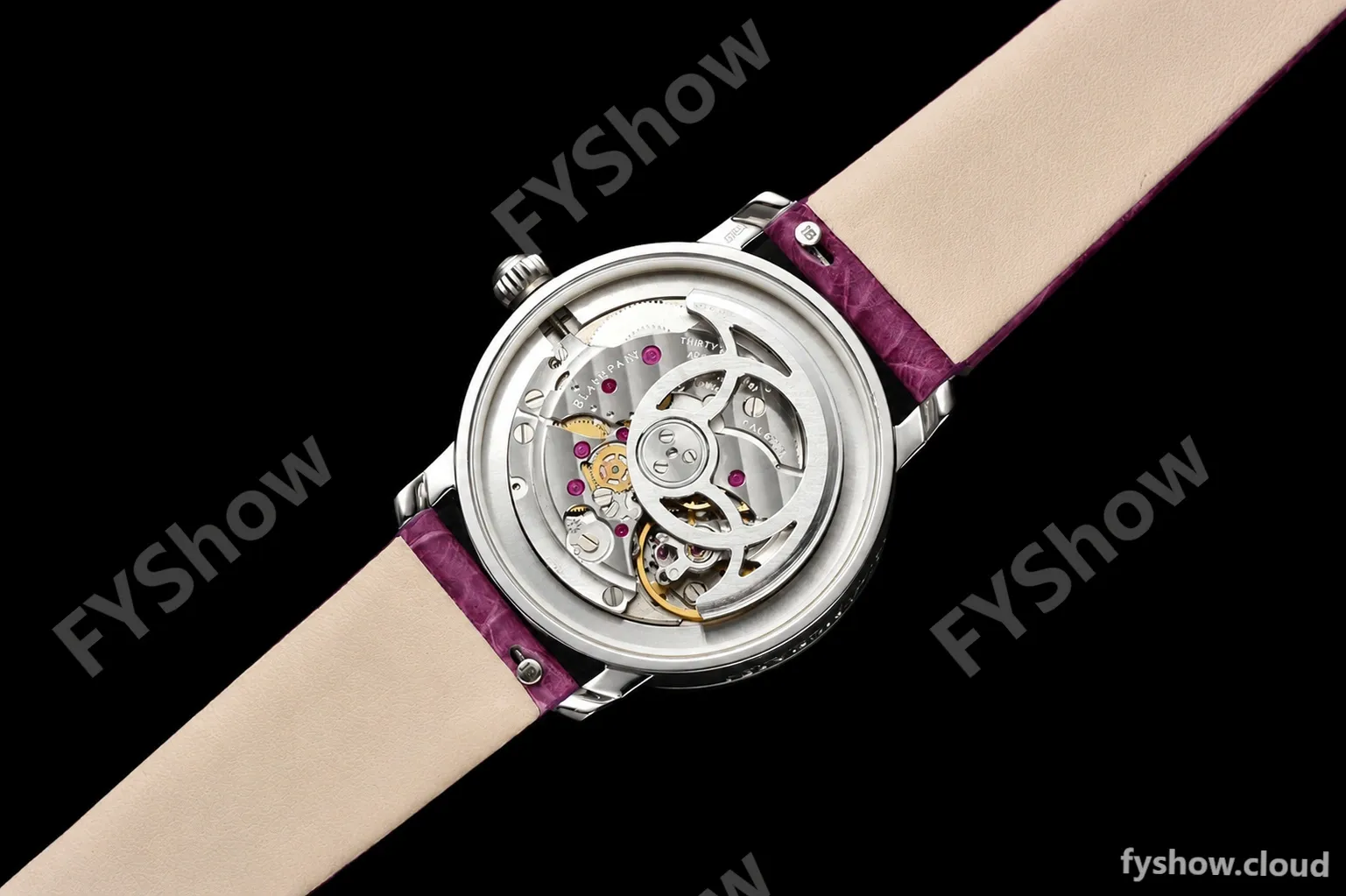 Blancpain - Ladybird Colors 35mm Purple SS/LE DIA/RMN White MOP BLSF A23J - Image 21