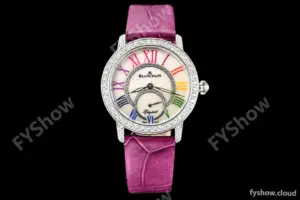 Blancpain - Ladybird Colors 35mm Purple SS/LE DIA/R-RMN White MOP BLSF A23J