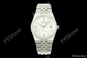 Rolex - Land-Dweller 127234 40mm Jub Flt SS/SS Wht/Stk DIWF A7135