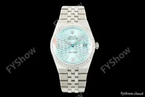 Rolex - Land-Dweller 127336 40mm Jub Flt SS/SS Blu/Stk DIWF A7135
