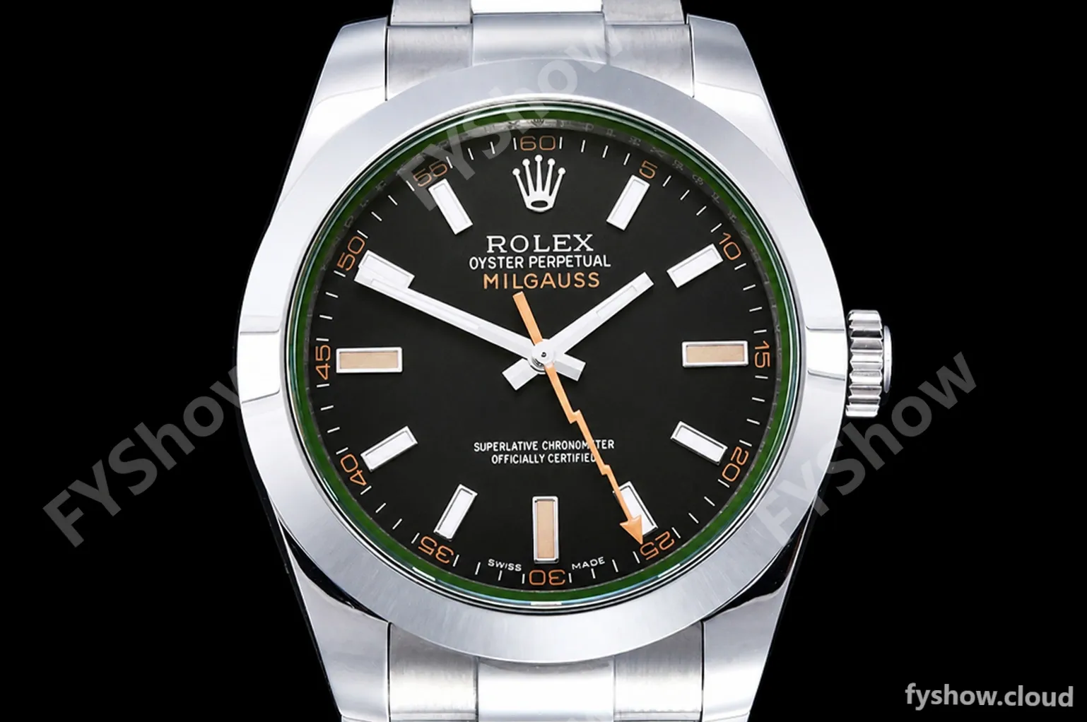 Rolex - Milgauss Z 116400GV 904L SS/SS Black GMF V2 VR3131 - Image 2