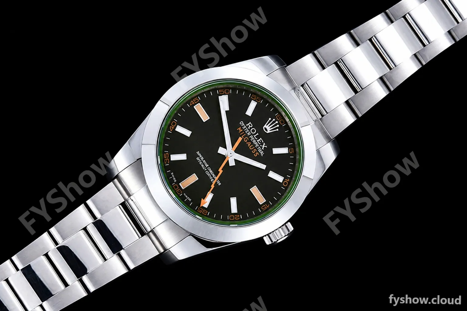 Rolex - Milgauss Z 116400GV 904L SS/SS Black GMF V2 VR3131 - Image 3