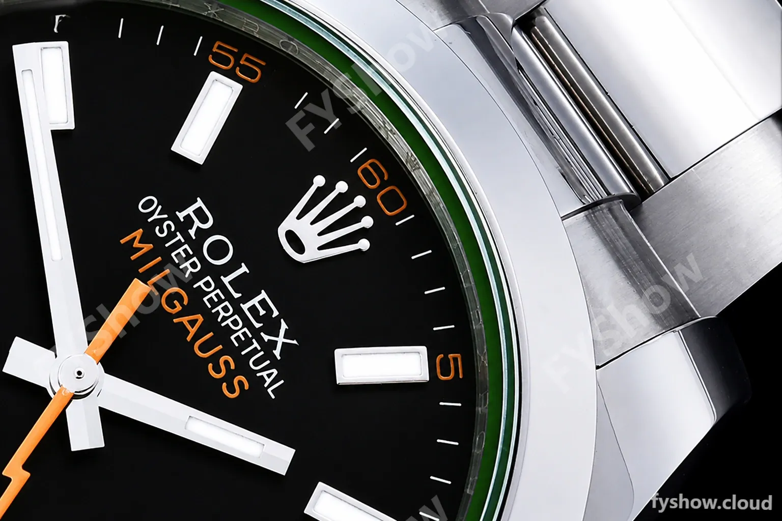 Rolex - Milgauss Z 116400GV 904L SS/SS Black GMF V2 VR3131 - Image 6
