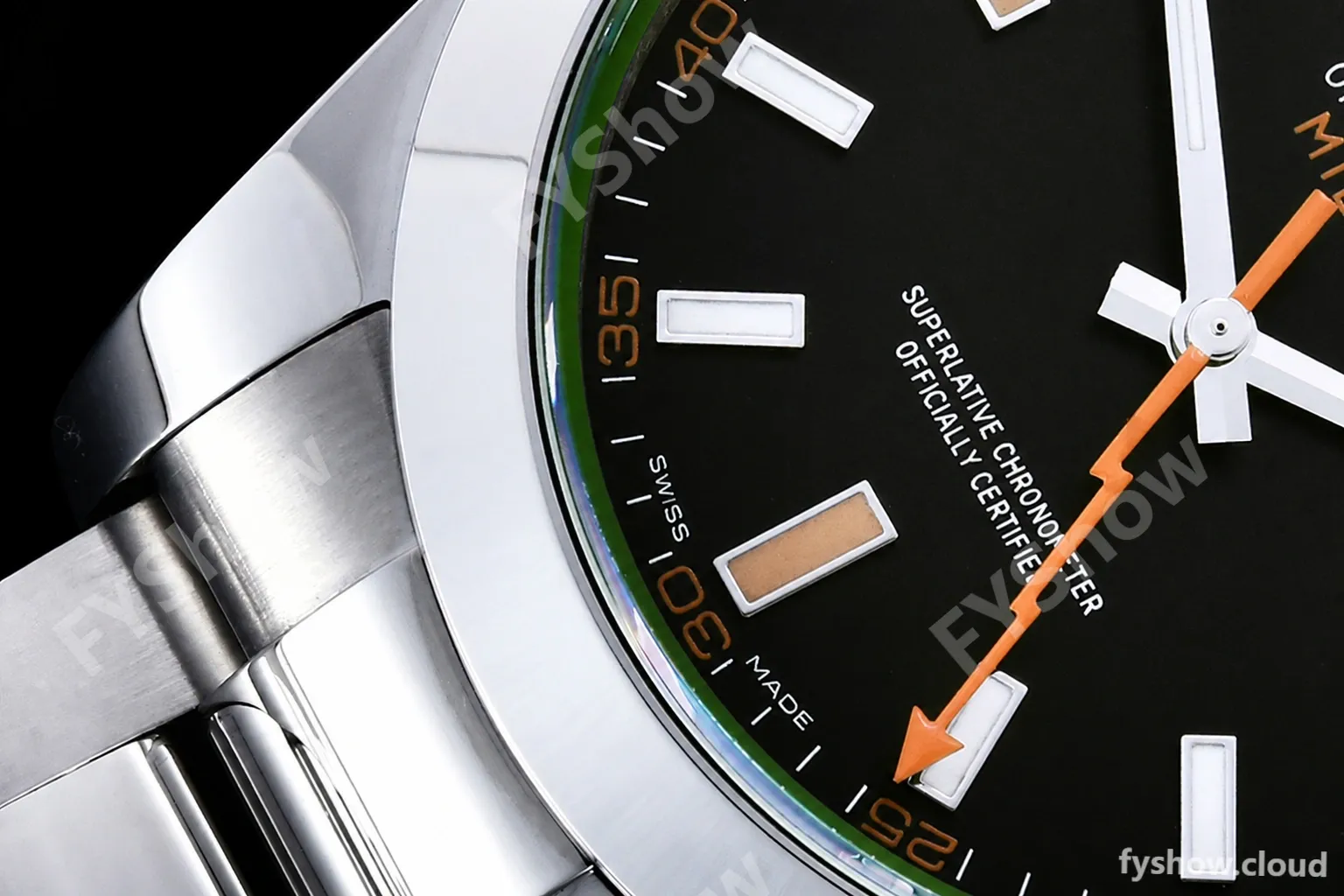 Rolex - Milgauss Z 116400GV 904L SS/SS Black GMF V2 VR3131 - Image 7