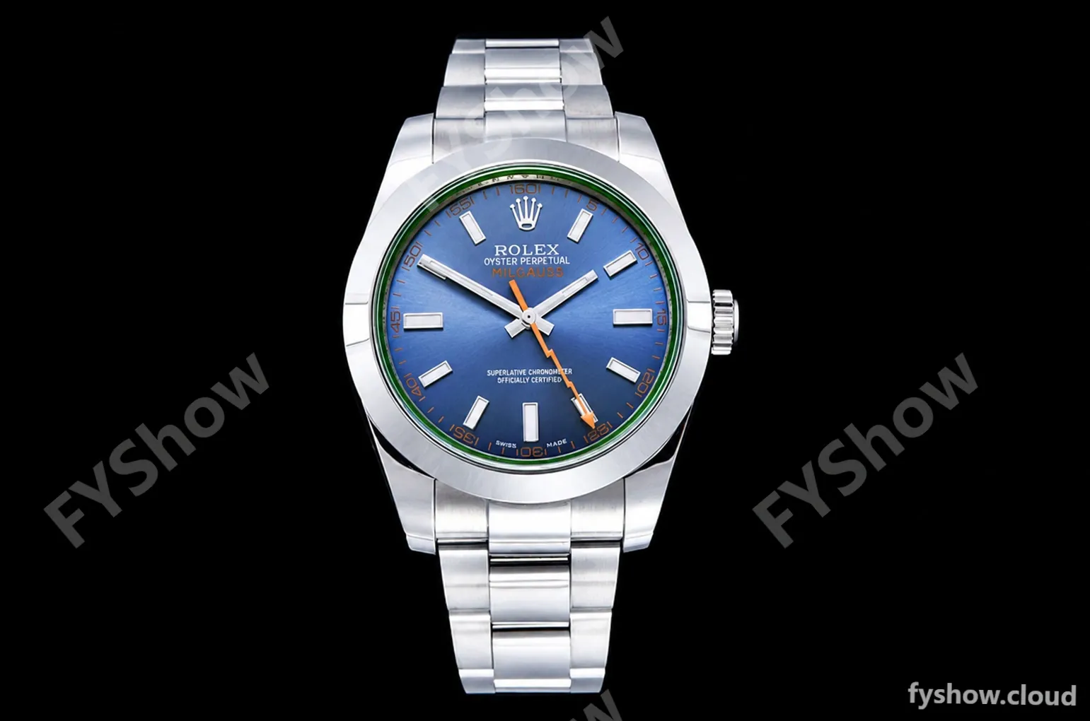 Rolex - Milgauss Z 116400GV 904L SS/SS Blue GMF V2 VR3131