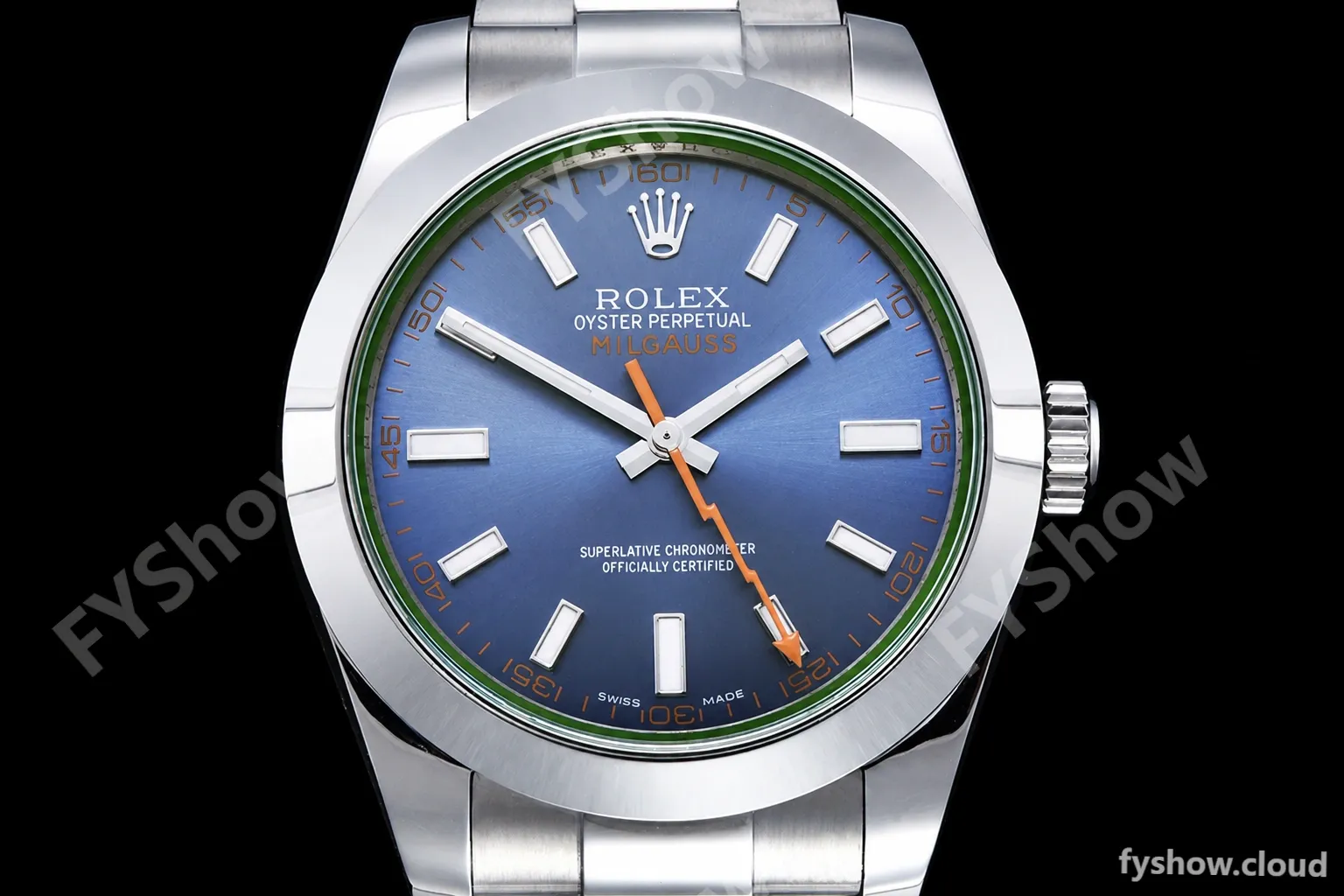 Rolex - Milgauss Z 116400GV 904L SS/SS Blue GMF V2 VR3131 - Image 2