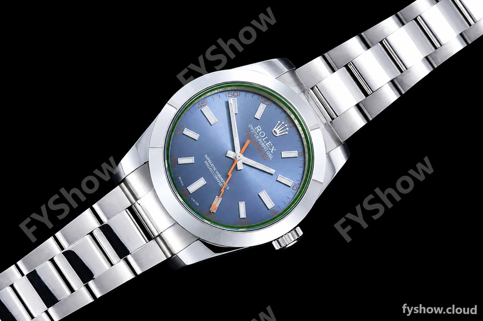 Rolex - Milgauss Z 116400GV 904L SS/SS Blue GMF V2 VR3131 - Image 3