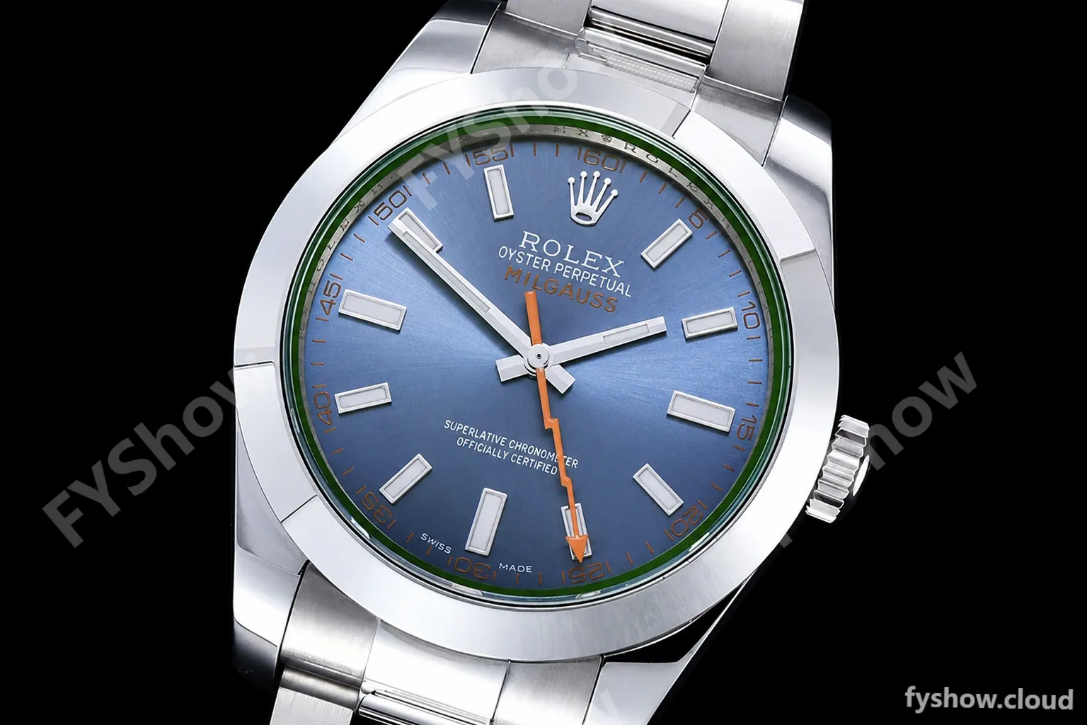 Rolex - Milgauss Z 116400GV 904L SS/SS Blue GMF V2 VR3131 - Image 4
