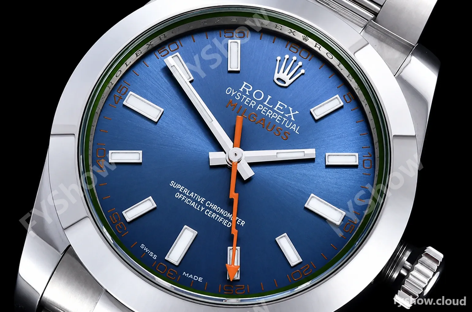 Rolex - Milgauss Z 116400GV 904L SS/SS Blue GMF V2 VR3131 - Image 5
