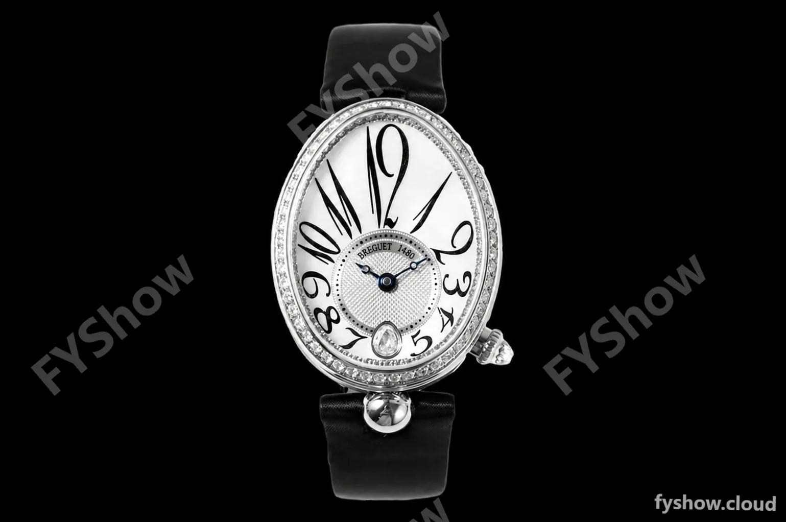 Breguet - Reine de Naples 8918 Ladies Diamond SS/LE White ZF V2 6T28 Mod