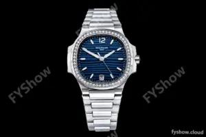 Patek Philippe - Nautilus Ladies 7118 35mm Dia SS/SS Blue/Stk PPF A324