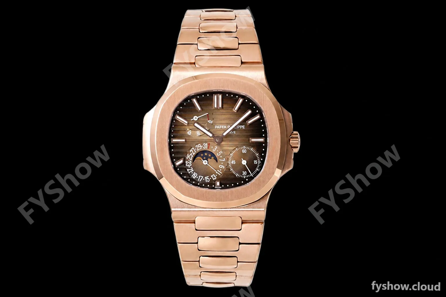 Patek Philippe - Nautilus 5712/1R 40mm RG/RG Brn/Stk ZF A240