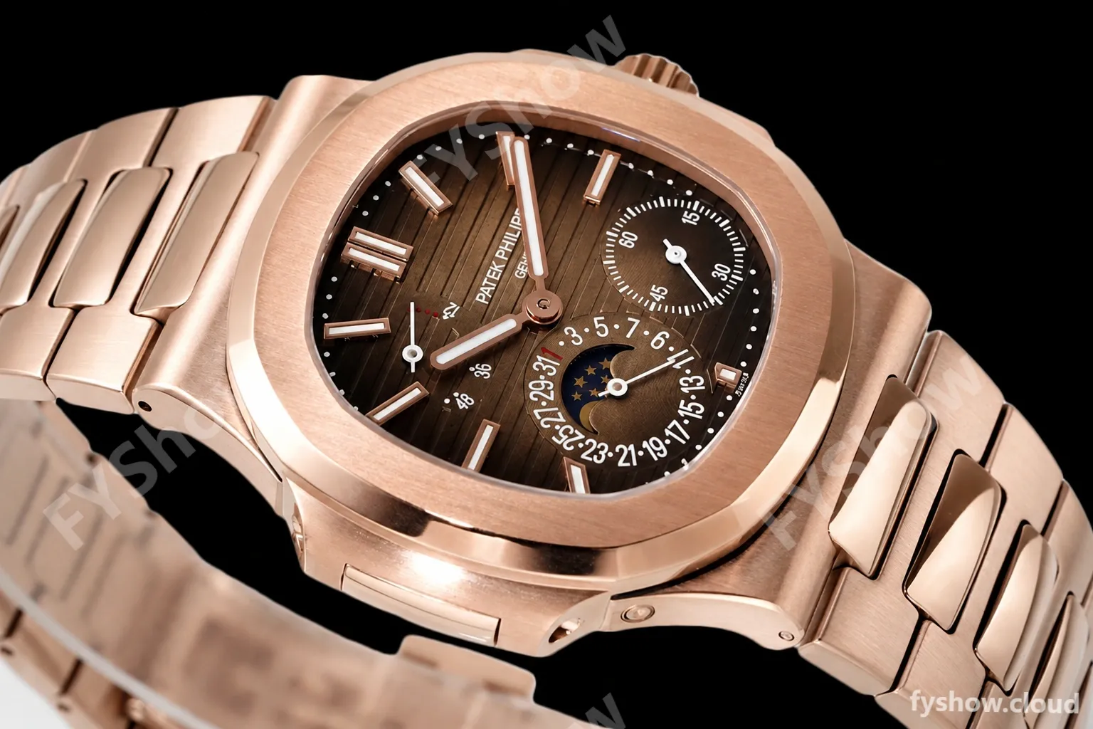 Patek Philippe - Nautilus 5712/1R 40mm RG/RG Brn/Stk ZF A240 - Image 3