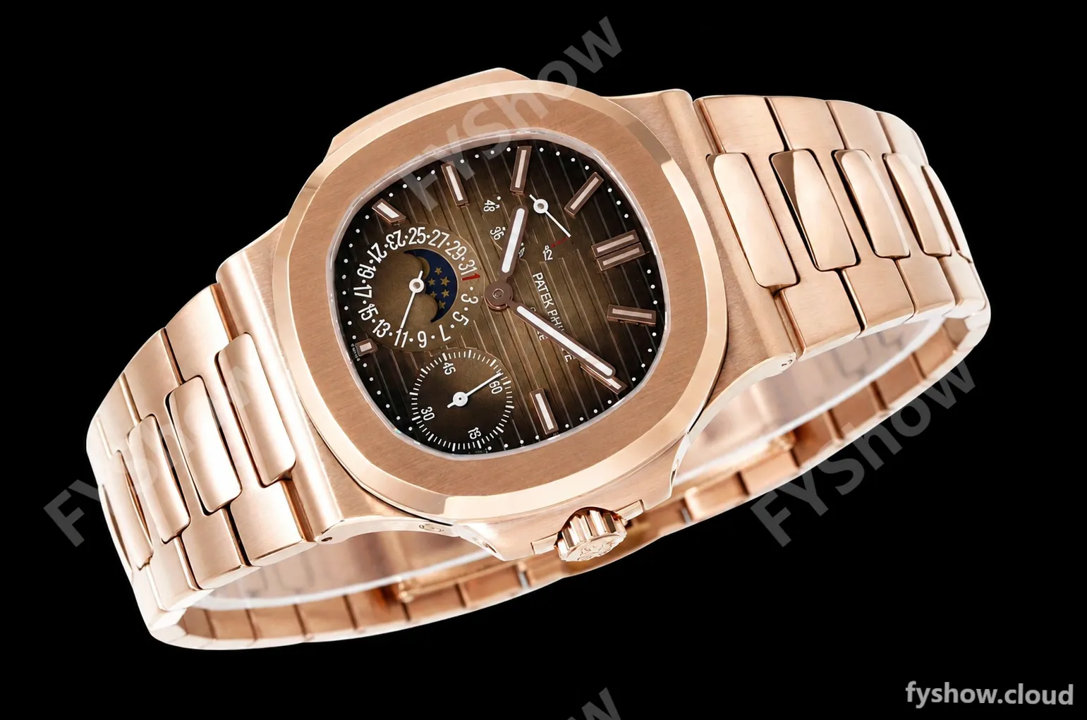Patek Philippe - Nautilus 5712/1R 40mm RG/RG Brn/Stk ZF A240 - Image 5