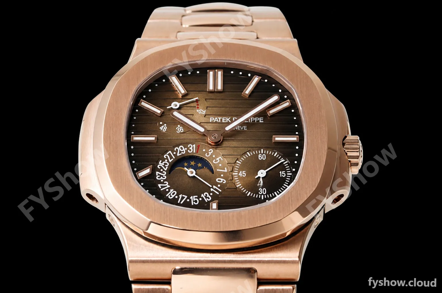 Patek Philippe - Nautilus 5712/1R 40mm RG/RG Brn/Stk ZF A240 - Image 6