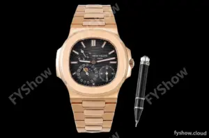 Patek Philippe - Nautilus Moon Phase 5712R RG/RG Black PPF A240