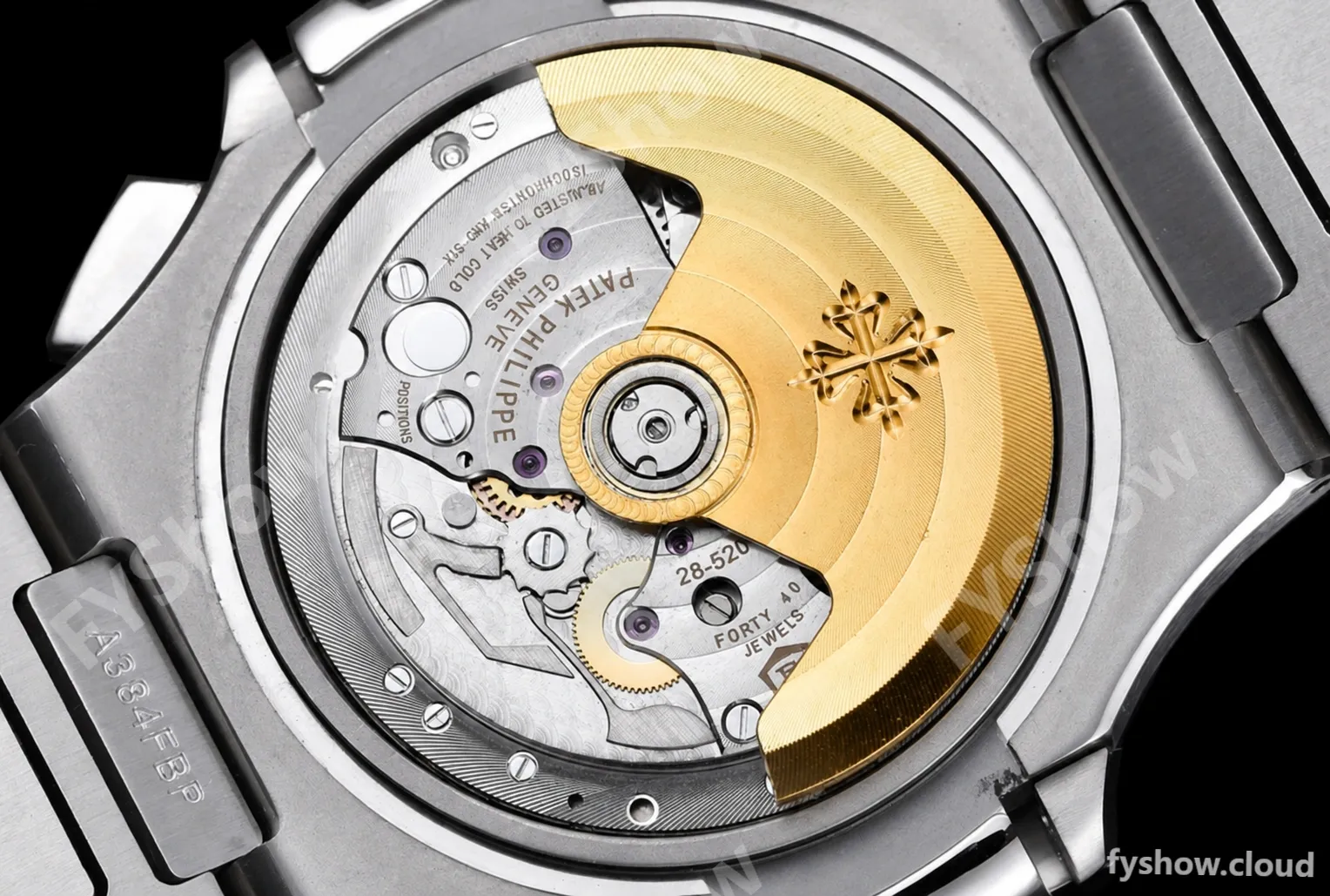Patek Philippe - Nautilus Chronograph 5980 SS/SS White PPF A7750 Mod - Image 19