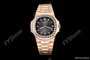 Patek Philippe - Nautilus Automatic 40mm 5723/1R Diamond RG/RG Grey Diam PPF A324