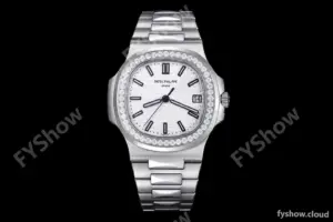 Patek Philippe - Nautilus Automatic 40mm 5711/1A Diamond SS/SS White PPF A324