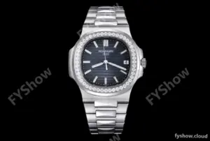 Patek Philippe - Nautilus Automatic 40mm 5713/1G Diamond SS/SS Navy PPF A324
