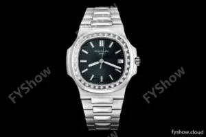Patek Philippe - Nautilus Automatic 40mm 5711/1300A Diamond SS/SS Green PPF A324