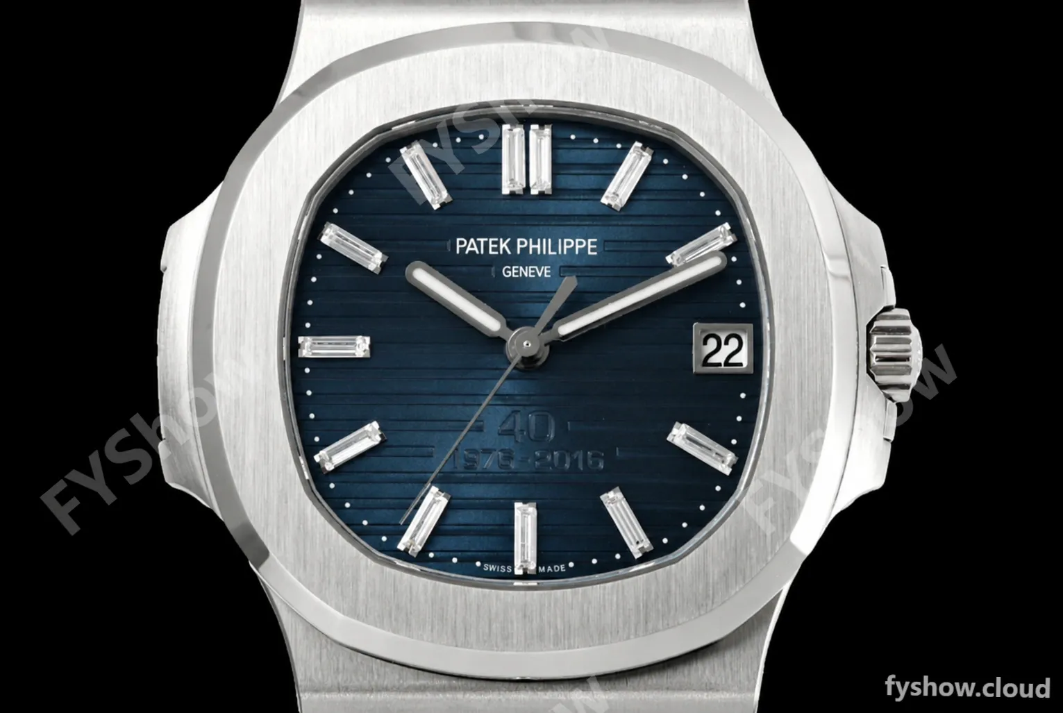 Patek Philippe - Nautilus Automatic 40mm 5711/1P 40th Anni SS/SS Blue PPF V5 A330 - Image 8