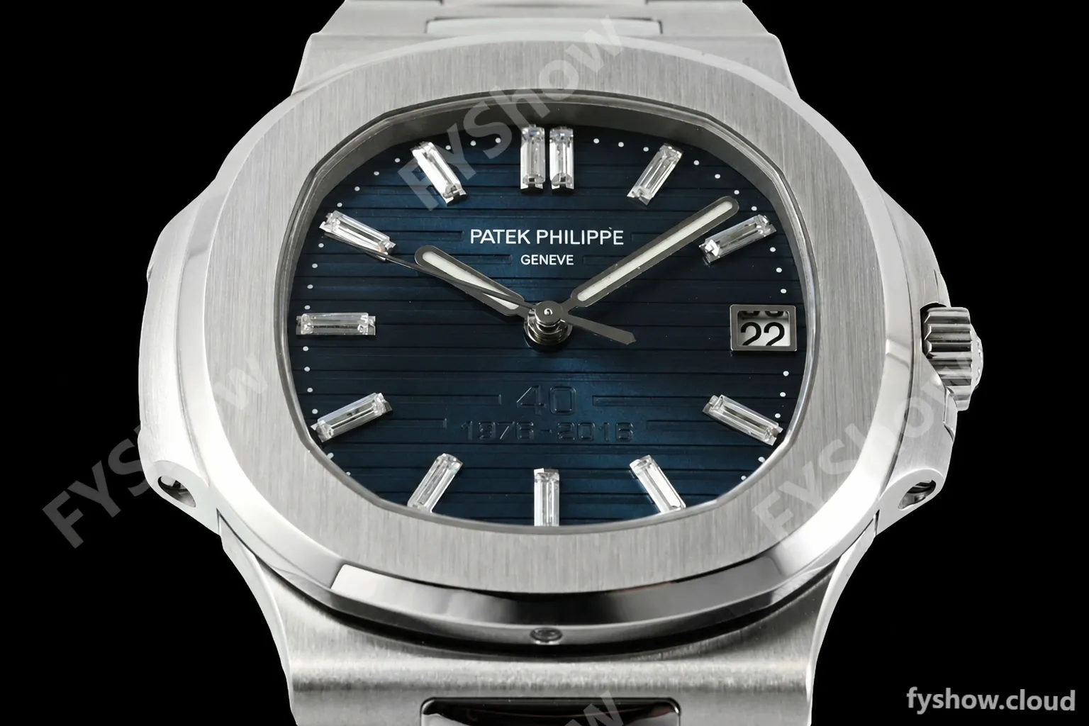 Patek Philippe - Nautilus Automatic 40mm 5711/1P 40th Anni SS/SS Blue PPF V5 A330 - Image 9