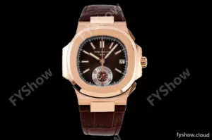 Patek Philippe - Nautilus Chronograph 5980 RG/LE Brown 3KF V2 A7750 Mod