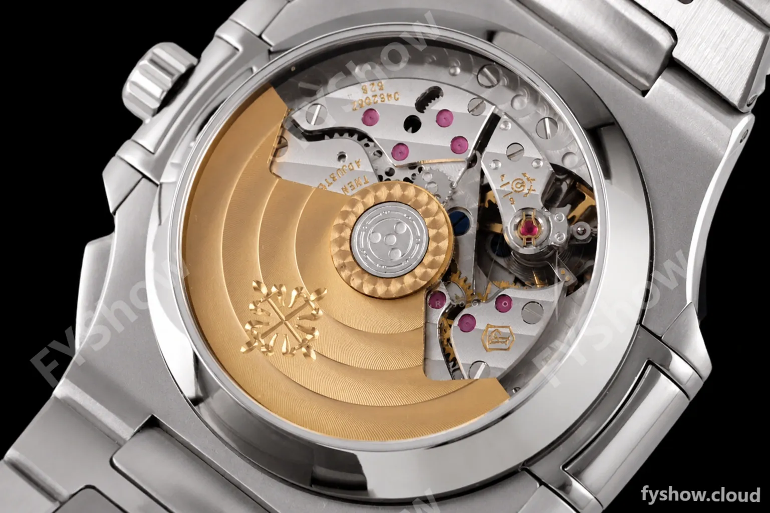 Patek Philippe - Nautilus Chronograph 5980 SS/SS White 3KF V2 A7750 Mod - Image 5