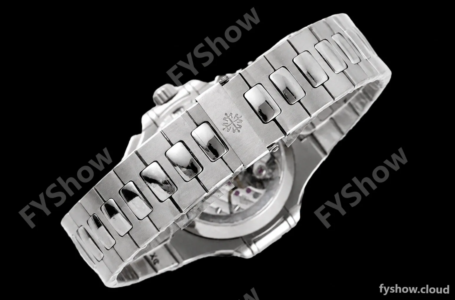 Patek Philippe - Nautilus Chronograph 5980 SS/SS White 3KF V2 A7750 Mod - Image 6