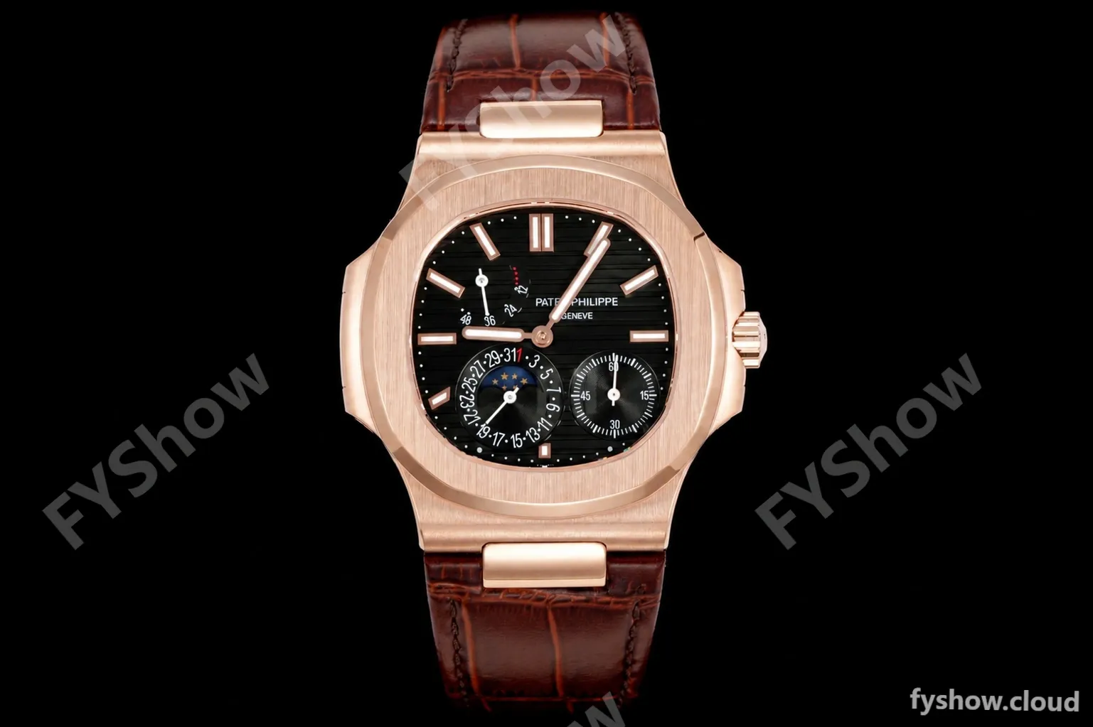 Patek Philippe - Nautilus 5712R 40mm RG/LE Blk/Stk 3KF A240 - Image 2