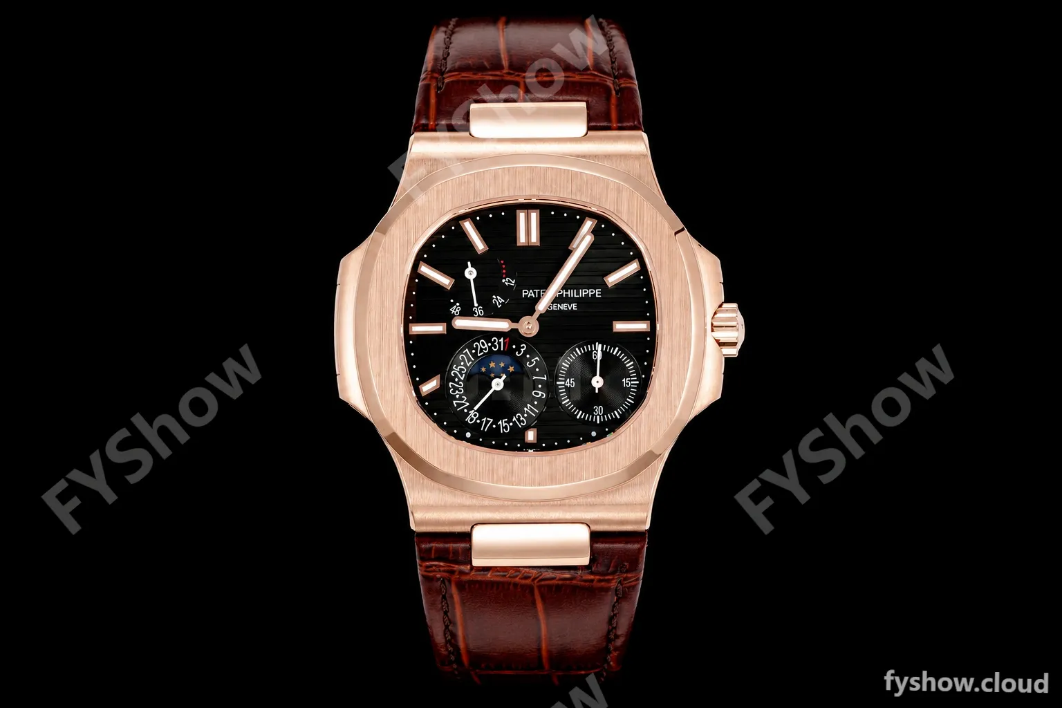 Patek Philippe - Nautilus 5712R 40mm RG/LE Blk/Stk 3KF A240