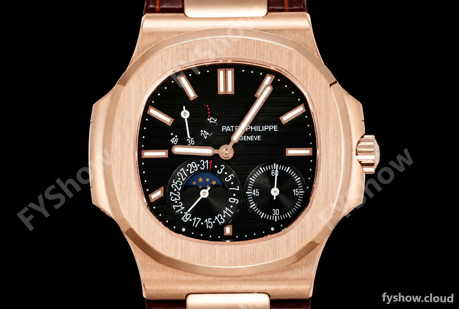 Patek Philippe - Nautilus 5712R 40mm RG/LE Blk/Stk 3KF A240 - Image 3
