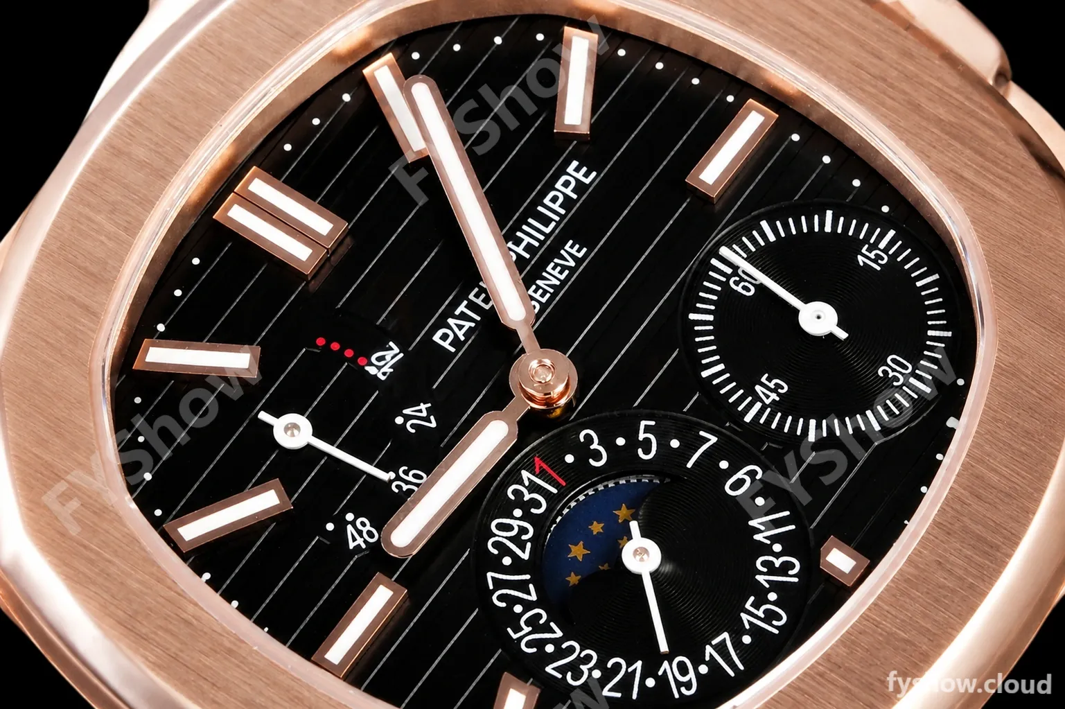Patek Philippe - Nautilus 5712R 40mm RG/LE Blk/Stk 3KF A240 - Image 9