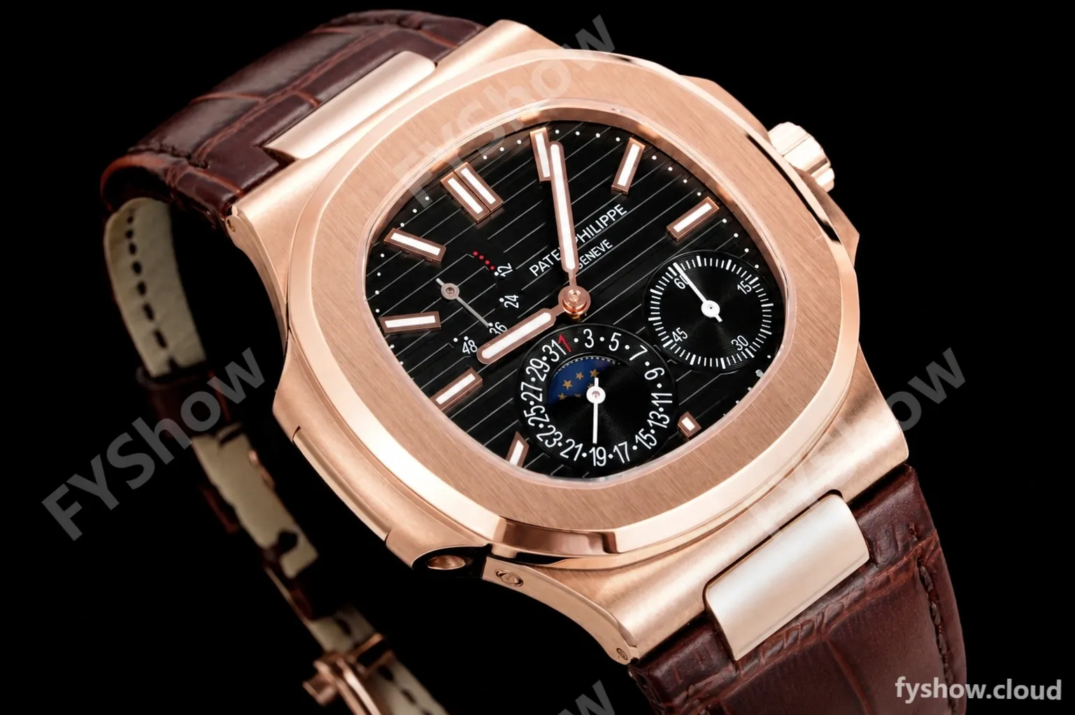 Patek Philippe - Nautilus 5712R 40mm RG/LE Blk/Stk 3KF A240 - Image 17