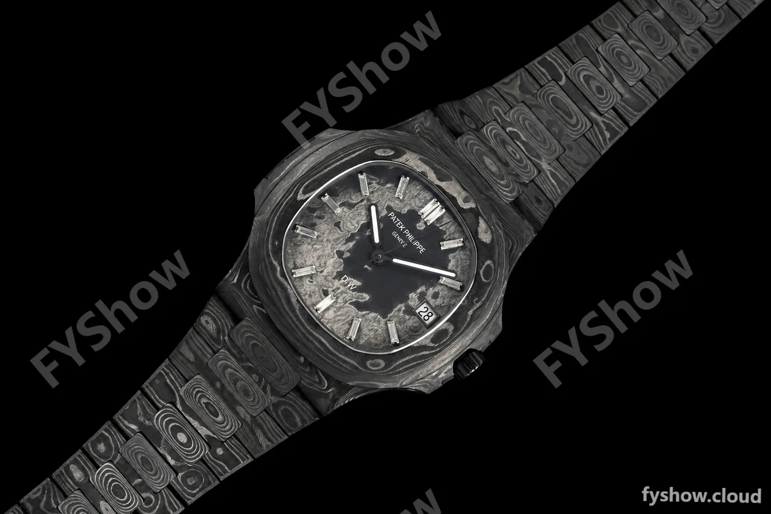Patek Philippe - Nautilus DiW 5711 40mm Black CER/CER Forged Carbon Crystal Dial DIWF A324CS - Image 17