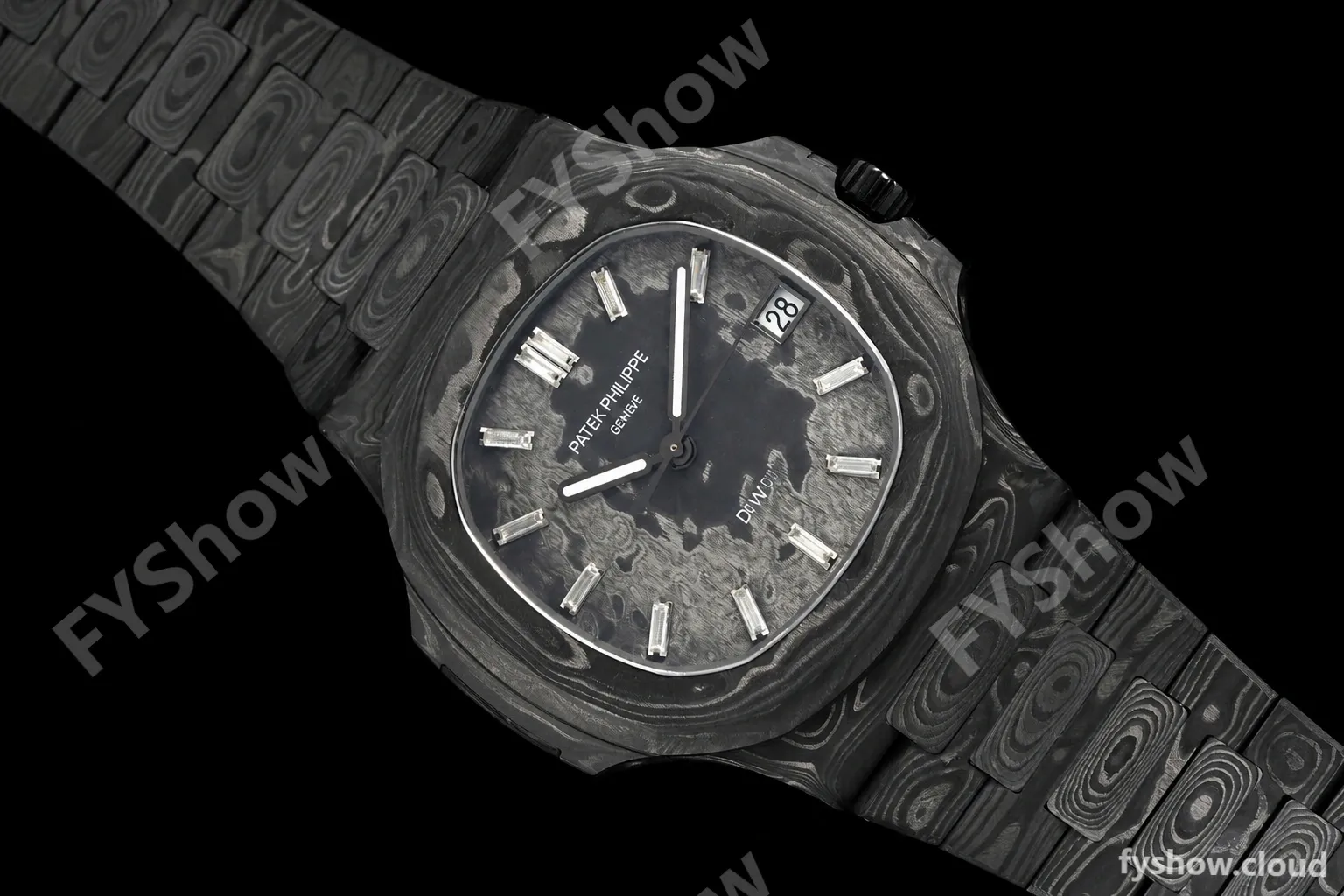 Patek Philippe - Nautilus DiW 5711 40mm Black CER/CER Forged Carbon Crystal Dial DIWF A324CS - Image 18