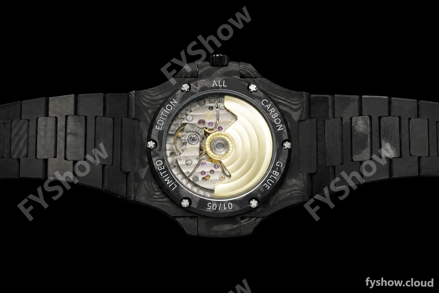 Patek Philippe - Nautilus DiW 5711 40mm Black CER/CER Forged Carbon Crystal Dial DIWF A324CS - Image 9