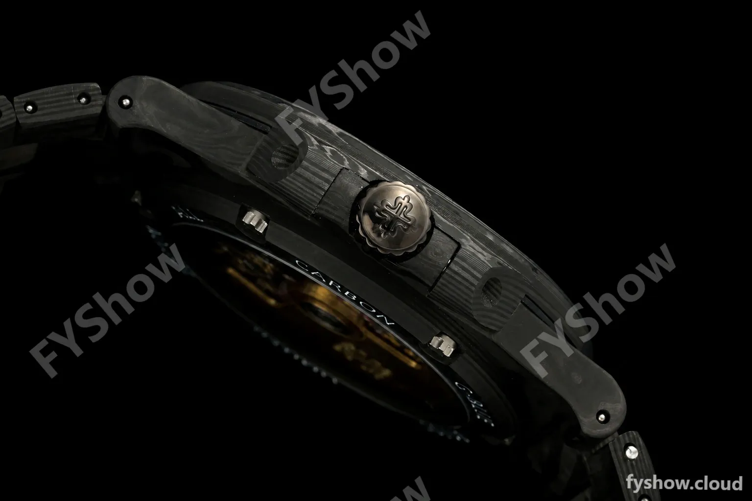 Patek Philippe - Nautilus DiW 5711 40mm All Carbon Motley Black FC/FC Forged Carbon Canvas Dial DIWF A324CS - Image 4