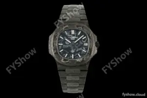 Patek Philippe - Nautilus DiW 5711 40mm All Carbon Monolith Black FC/FC Forged Carbon Dial DIWF A324CS