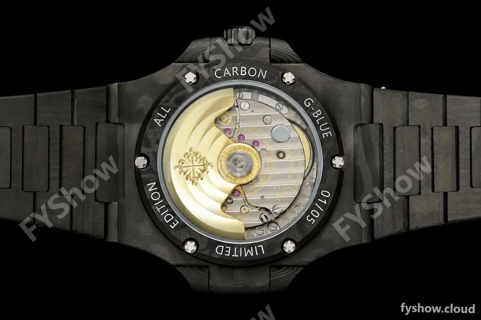 Patek Philippe - Nautilus DiW 5711 40mm All Carbon Monolith Black FC/FC Forged Carbon Dial DIWF A324CS - Image 5